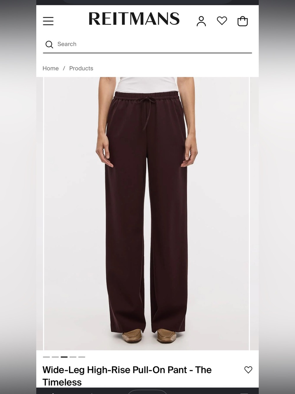 Reitmans wide leg work pants